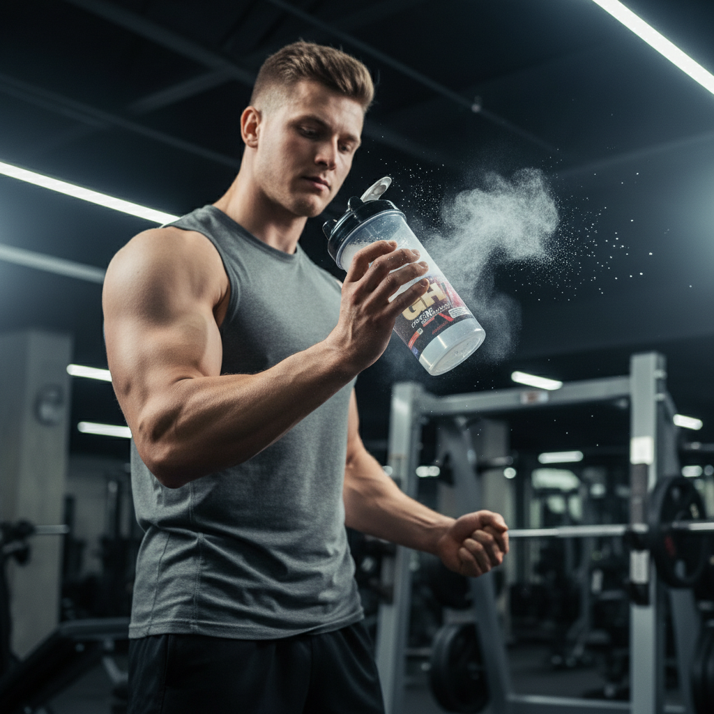 Creatine Being Mixed